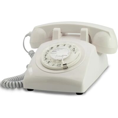 Opis T60cab-white - Téléphone Vintage - Publicité Opis T60cab-white - Téléphone Vintage - Publicité
