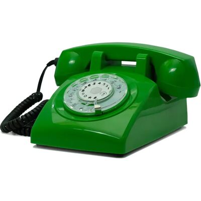 Opis Technology T60cab-green - Téléphone Vintage Rétro - Publicité Opis Technology T60cab-green - Téléphone Vintage Rétro - Publicité