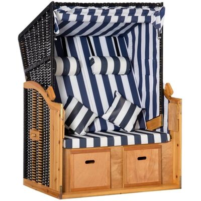 PureHaven - Strandkorb 118x79x150 cm - Strandkorb PureHaven - Strandkorb 118x79x150 cm - Strandkorb