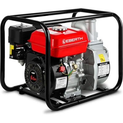 Eberth 2 Bomba de agua - 30,000 L/h, 5.5 CV, Gasolina, 30m altura Eberth 2 Bomba de agua - 30,000 L/h, 5.5 CV, Gasolina, 30m altura