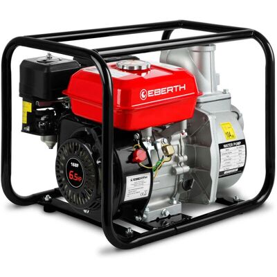 Eberth 3 Pompe à essence - 60,000 L/h - 6,5 CV - Pompe d'eau sale - Publicité Eberth 3 Pompe à essence - 60,000 L/h - 6,5 CV - Pompe d'eau sale - Publicité