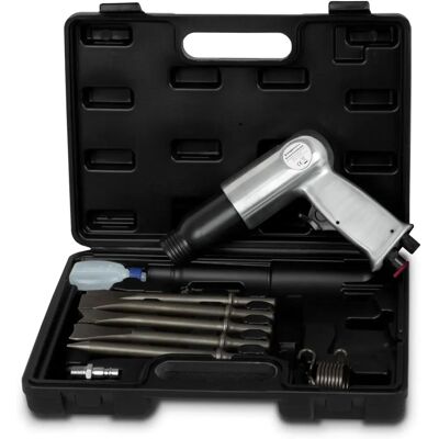 EBERTH IW5PA10 Pneumatischer Meißelhammer - 175mm, 4500 spm, 10-tals Set EBERTH IW5PA10 Pneumatischer Meißelhammer - 175mm, 4500 spm, 10-tals Set