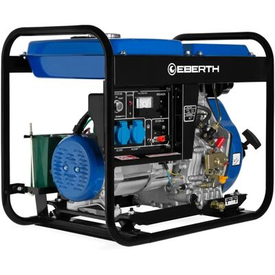 Eberth Generador 5000W Diésel Mono-fásico - Generador Eberth Generador 5000W Diésel Mono-fásico - Generador