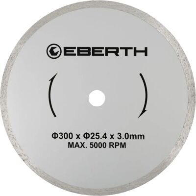 Disco diamantato EBERTH 300mm - Taglio universale - Secco e umido Disco diamantato EBERTH 300mm - Taglio universale - Secco e umido