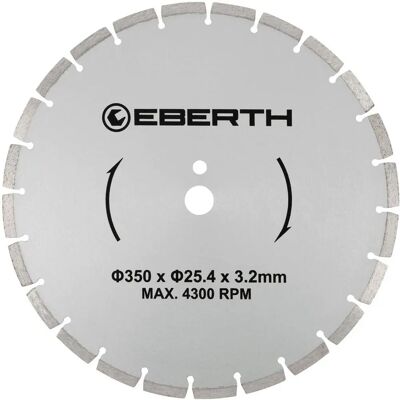 Eberth - 350mm Diamanttrennscheibe - Langlebig & Sauber Eberth - 350mm Diamanttrennscheibe - Langlebig & Sauber
