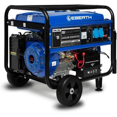 Generador portátil de gasolina 5500W - 13 CV 389 cc - 230V Generador portátil de gasolina 5500W - 13 CV 389 cc - 230V