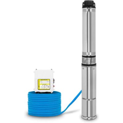 EBERTH Tiefe Brunpumpe Edelstahl - 4 Zoll, 370W EBERTH Tiefe Brunpumpe Edelstahl - 4 Zoll, 370W