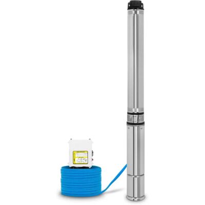 Pompe Profonde Eberth en Acier Inoxydable - 4 Pouces, 1100W - Publicité Pompe Profonde Eberth en Acier Inoxydable - 4 Pouces, 1100W - Publicité
