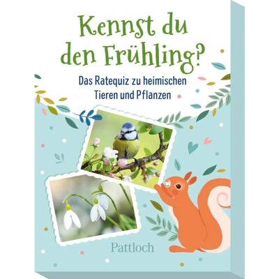 Pattloch Verlag Frühling Tier & Pflanzen Quiz - Kinder Naturspiel Pattloch Verlag Frühling Tier & Pflanzen Quiz - Kinder Naturspiel