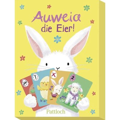 Pattloch Verlag Auweia, die Eier! Oster-Kartenspiel für Familie - Rasantes Spiel ab 5 Jahren Pattloch Verlag Auweia, die Eier! Oster-Kartenspiel für Familie - Rasantes Spiel ab 5 Jahren
