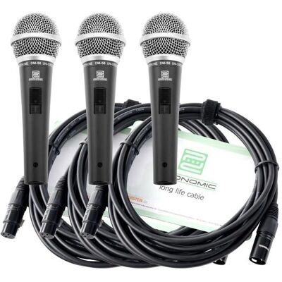Pronomic - DM58 - Dynamique - Cardioïde - Microphone - Publicité Pronomic - DM58 - Dynamique - Cardioïde - Microphone - Publicité
