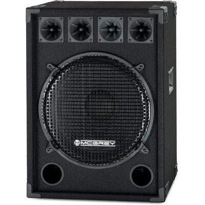 Mcgrey - 15in Subwoofer - 800W - Boîtier bois - Haut-parleur - Publicité Mcgrey - 15in Subwoofer - 800W - Boîtier bois - Haut-parleur - Publicité