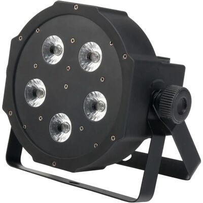 Showlite - Par 5x8W RGB DMX - RGB - DMX - Lumière de scène - Publicité Showlite - Par 5x8W RGB DMX - RGB - DMX - Lumière de scène - Publicité