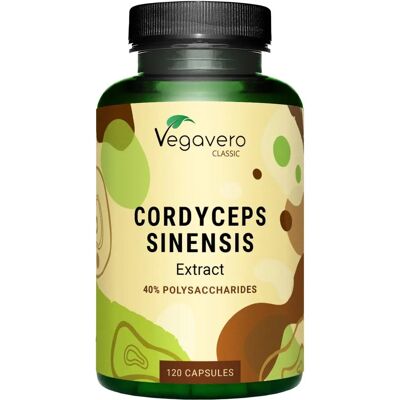 Vegavero Cordyceps Sinensis 6500mg Mushroom Extract - Supps Vegavero Cordyceps Sinensis 6500mg Mushroom Extract - Supps