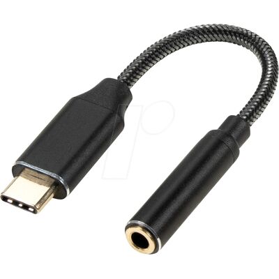TTL NETWORK - TTL USBC35-FB0 - Black - 20 cm - Adapter TTL NETWORK - TTL USBC35-FB0 - Black - 20 cm - Adapter