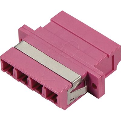 TTL NETWORK - 62055Q-K-EV - violet - LC Quad OM4 TTL NETWORK - 62055Q-K-EV - violet - LC Quad OM4