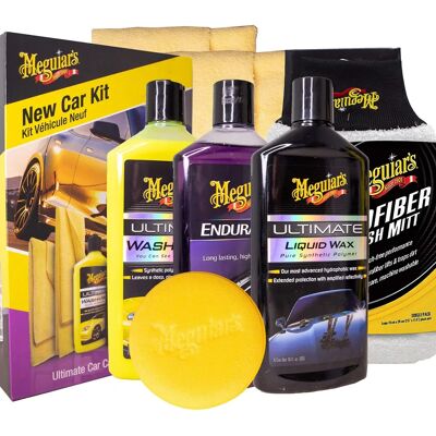 Kit pour voiture neuve Meguiars Ultimate - Kit d'entretien auto - Publicité Kit pour voiture neuve Meguiars Ultimate - Kit d'entretien auto - Publicité