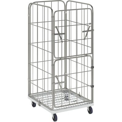 Contenedor Rodante Modular - Acero, 4 Lados Contenedor Rodante Modular - Acero, 4 Lados