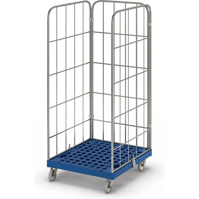 Contenedor móvil Modular Kaiserkraft - Rejilla galvanizada Contenedor móvil Modular Kaiserkraft - Rejilla galvanizada