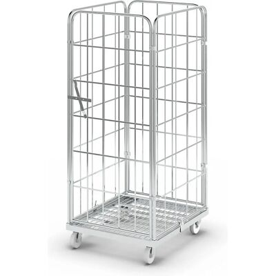 Contenedor móvil de acero Kaiserkraft - 1640mm - 4 lados Contenedor móvil de acero Kaiserkraft - 1640mm - 4 lados