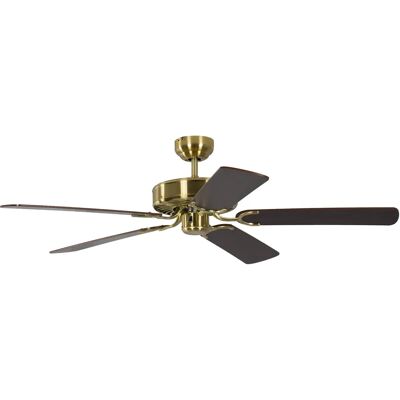 Pepeo Potkuri Ventilatore a soffitto Ottone Mogano - Ventilatore a soffitto Pepeo Potkuri Ventilatore a soffitto Ottone Mogano - Ventilatore a soffitto