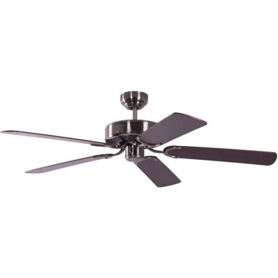 Pepeo Plafondventilator Potkuri - Zilver / Mahonie / Grijs / Titanium - Plafondventilator Pepeo Plafondventilator Potkuri - Zilver / Mahonie / Grijs / Titanium - Plafondventilator