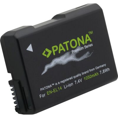 Patona Batteria Nikon EN-EL14 - 1050mAh Premium Patona Batteria Nikon EN-EL14 - 1050mAh Premium