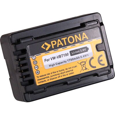Batteria Fotocamera Panasonic VXF999 di Ricambio PATONA Batteria Fotocamera Panasonic VXF999 di Ricambio PATONA