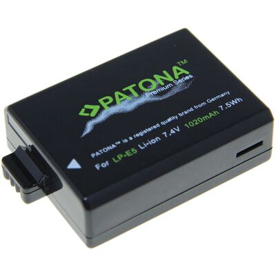 Batteria al litio Patona Canon LP-E5 - Accessorio Fotocamera Batteria al litio Patona Canon LP-E5 - Accessorio Fotocamera