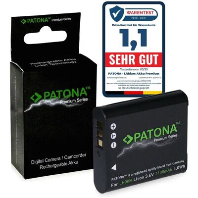 Batteria Patona Olympus Li-90B - Premium e Duratura Batteria Patona Olympus Li-90B - Premium e Duratura