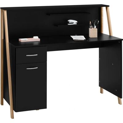 Vogl Möbel Fabrik Dave Schreibtisch - Modern Schwarzer Holz Schreibtisch Vogl Möbel Fabrik Dave Schreibtisch - Modern Schwarzer Holz Schreibtisch