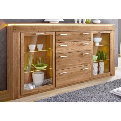 Vogl MöbelFabrik Highboard - Wildeiche - 222 cm - Sideboards Vogl MöbelFabrik Highboard - Wildeiche - 222 cm - Sideboards