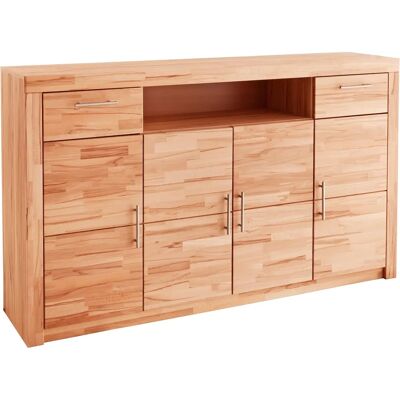 VOGEL MÖBELFABRIK Beiges Sideboard - Highboard VOGEL MÖBELFABRIK Beiges Sideboard - Highboard