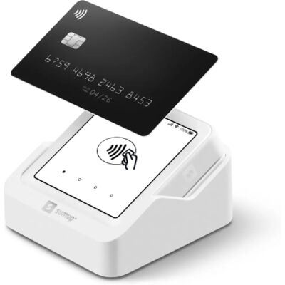 SumUp Solo Terminal POS Blanc - Portable, Wi-Fi + 4G - Publicité SumUp Solo Terminal POS Blanc - Portable, Wi-Fi + 4G - Publicité