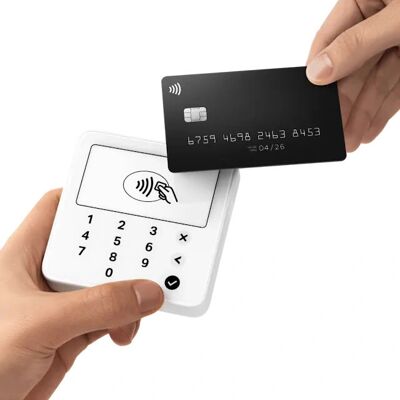 SumUp Solo - Terminal de paiement - Blanc - Usage intérieur/extérieur - Publicité SumUp Solo - Terminal de paiement - Blanc - Usage intérieur/extérieur - Publicité