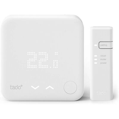 Kit de Démarrage Intelligent tado° V3+ - Thermostat Intelligent - Blanc - Publicité Kit de Démarrage Intelligent tado° V3+ - Thermostat Intelligent - Blanc - Publicité