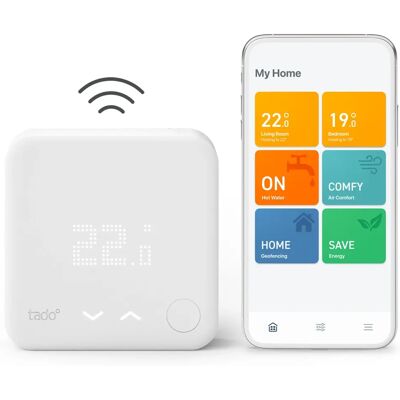 tado° Starter Kit - Wireless Smart Thermostat - White tado° Starter Kit - Wireless Smart Thermostat - White