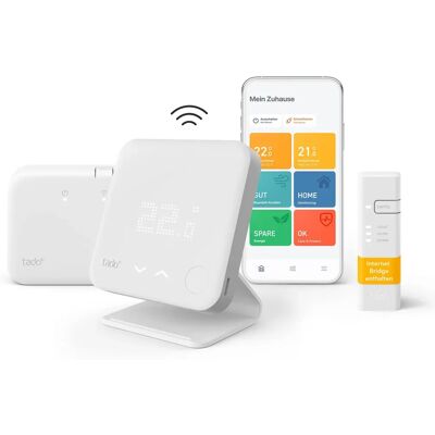 Kit Thermostat Intelligent Sans Fil TADO V3+ - Contrôle de Chauffage - Publicité Kit Thermostat Intelligent Sans Fil TADO V3+ - Contrôle de Chauffage - Publicité