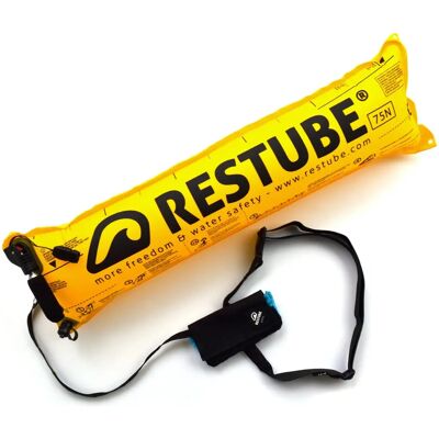 Restube Actif Bouée de sécurité - Compacte, Réutilisable, 75N - Publicité Restube Actif Bouée de sécurité - Compacte, Réutilisable, 75N - Publicité