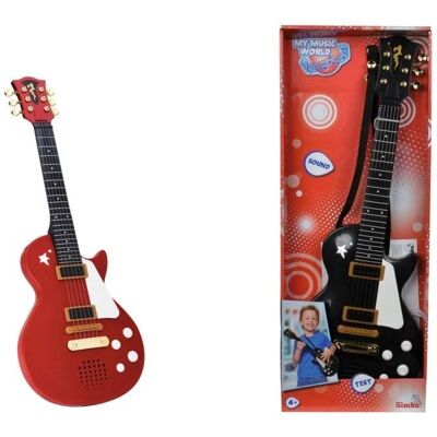 Simba Toys 106837110 Guitare Rock Noire - Jouet Guitare - Publicité Simba Toys 106837110 Guitare Rock Noire - Jouet Guitare - Publicité