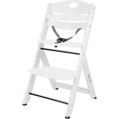 BabyGo Family XL Hochstuhl - Weiß, Höhenverstellbar, Sicher BabyGo Family XL Hochstuhl - Weiß, Höhenverstellbar, Sicher