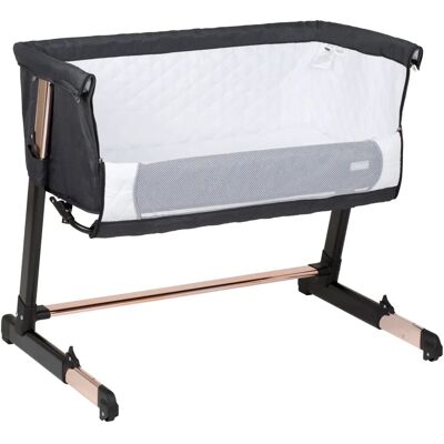 babyGO Beistellbett Together, goldfarben/schwarz - Babybett babyGO Beistellbett Together, goldfarben/schwarz - Babybett