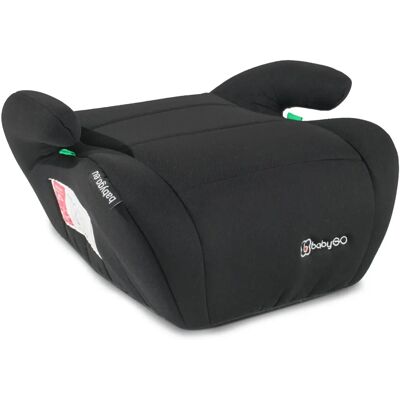 babyGo i-Size Booster - Schwarz für 125-150cm Kind babyGo i-Size Booster - Schwarz für 125-150cm Kind