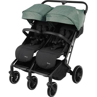 babyGo Twin Kinderwagen GOTwice - Verstelbaar, licht, duurzaam - Dubbele Kinderwagen babyGo Twin Kinderwagen GOTwice - Verstelbaar, licht, duurzaam - Dubbele Kinderwagen