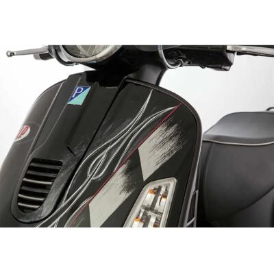SIP STYLE Monoschlitzrohr SIP Beinschild 1B005780 - Monoschlitzrohr für Vespa GTS-Modelle SIP STYLE Monoschlitzrohr SIP Beinschild 1B005780 - Monoschlitzrohr für Vespa GTS-Modelle