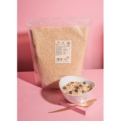 KoRo Céréales de Soja Protéinée - 1kg - Publicité KoRo Céréales de Soja Protéinée - 1kg - Publicité