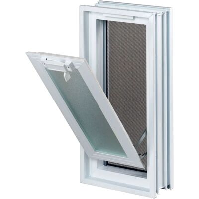 Fuchs Design - Lüftungsfenster - Blanc - 19 x 38 x 8 cm - Vent window - Publicité Fuchs Design - Lüftungsfenster - Blanc - 19 x 38 x 8 cm - Vent window - Publicité