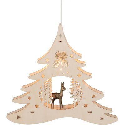 WEIGLA Handgefertigtes Weihnachtsfensterbild WEIGLA Handgefertigtes Weihnachtsfensterbild
