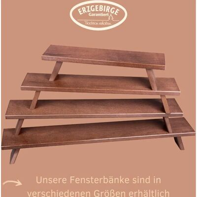 Weigla Holz-Weihnachtsfensterbogen - Festliche Dekoration - 60cm Weigla Holz-Weihnachtsfensterbogen - Festliche Dekoration - 60cm