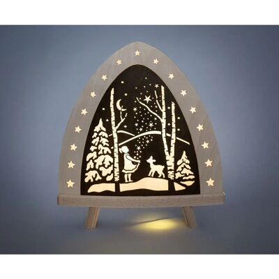 WEIGLA Sternenlicht Holz Weihnachtsdeko - Weihnachtsdeko WEIGLA Sternenlicht Holz Weihnachtsdeko - Weihnachtsdeko